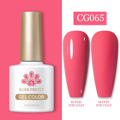 BORN PRETTY 10ML Nail Gel Polish - Semi Permanent Manicure Varnish