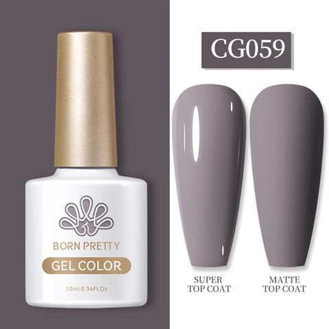BORN PRETTY 10ML Nail Gel Polish - Semi Permanent Manicure Varnish