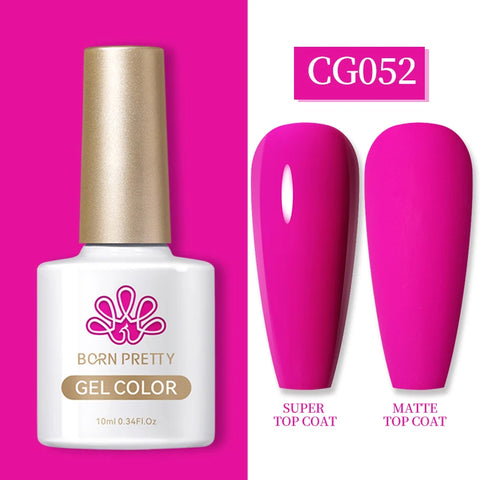 BORN PRETTY 10ML Nail Gel Polish - Semi Permanent Manicure Varnish
