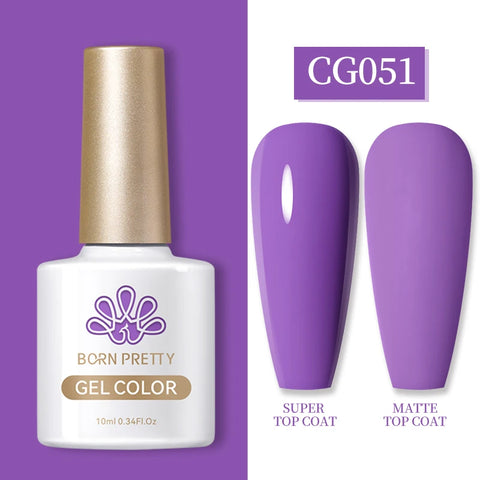 BORN PRETTY 10ML Nail Gel Polish - Semi Permanent Manicure Varnish
