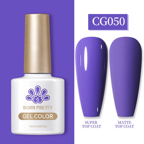 BORN PRETTY 10ML Nail Gel Polish - Semi Permanent Manicure Varnish