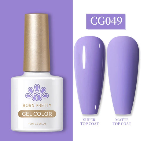 BORN PRETTY 10ML Nail Gel Polish - Semi Permanent Manicure Varnish