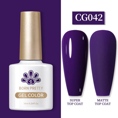 BORN PRETTY 10ML Nail Gel Polish - Semi Permanent Manicure Varnish