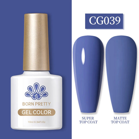 BORN PRETTY 10ML Nail Gel Polish - Semi Permanent Manicure Varnish