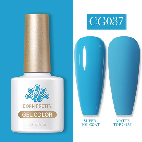 BORN PRETTY 10ML Nail Gel Polish - Semi Permanent Manicure Varnish