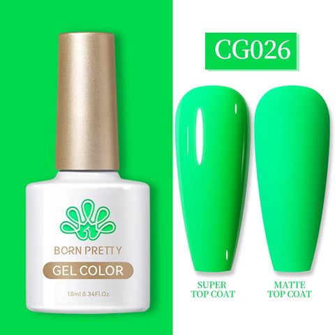 BORN PRETTY 10ML Nail Gel Polish - Semi Permanent Manicure Varnish
