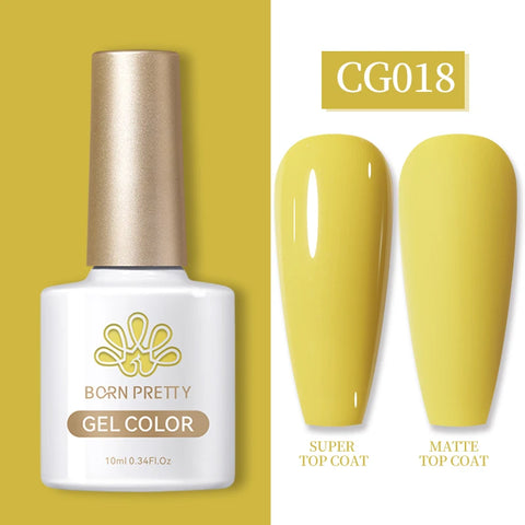 BORN PRETTY 10ML Nail Gel Polish - Semi Permanent Manicure Varnish