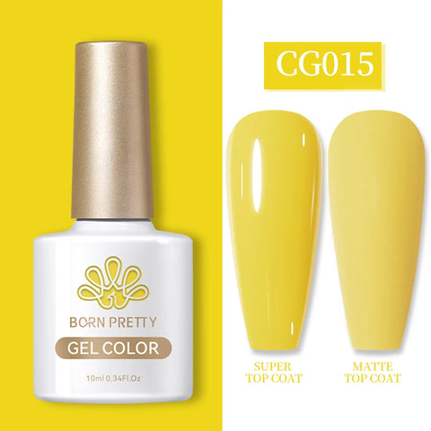 BORN PRETTY 10ML Nail Gel Polish - Semi Permanent Manicure Varnish