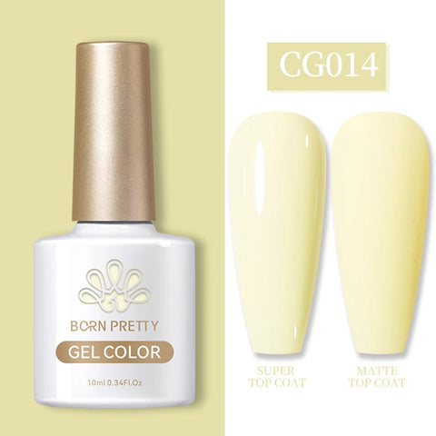 BORN PRETTY 10ML Nail Gel Polish - Semi Permanent Manicure Varnish