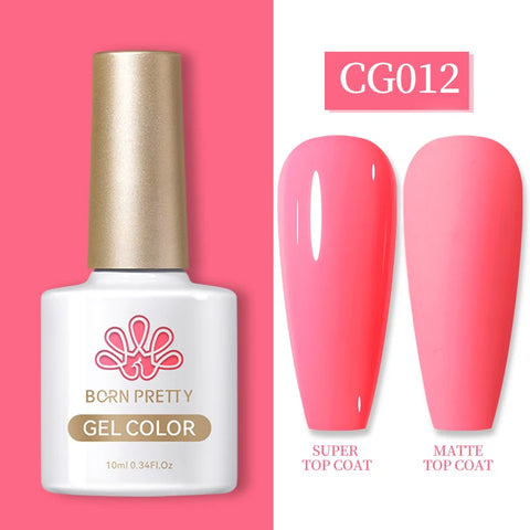 BORN PRETTY 10ML Nail Gel Polish - Semi Permanent Manicure Varnish