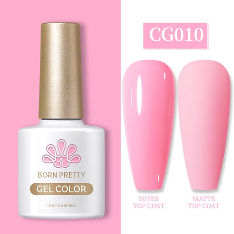 BORN PRETTY 10ML Nail Gel Polish - Semi Permanent Manicure Varnish