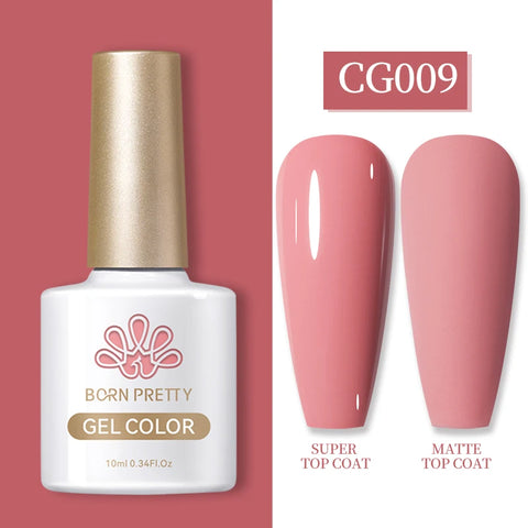 BORN PRETTY 10ML Nail Gel Polish - Semi Permanent Manicure Varnish
