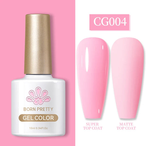 BORN PRETTY 10ML Nail Gel Polish - Semi Permanent Manicure Varnish