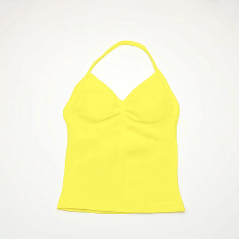 NCLAGEN Impact Longline Strappy Top Sports Yoga Vest