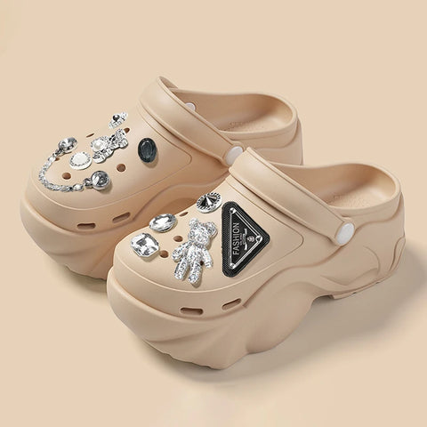 Dikke sandalen voor dames - Luxe outdoorklompen