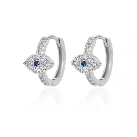 Fashion Rabbit Crystal Hoop Earrings for Women - Animal Jewelry Wedding Gift