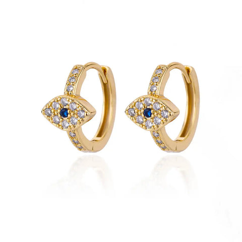Fashion Rabbit Crystal Hoop Earrings for Women - Animal Jewelry Wedding Gift