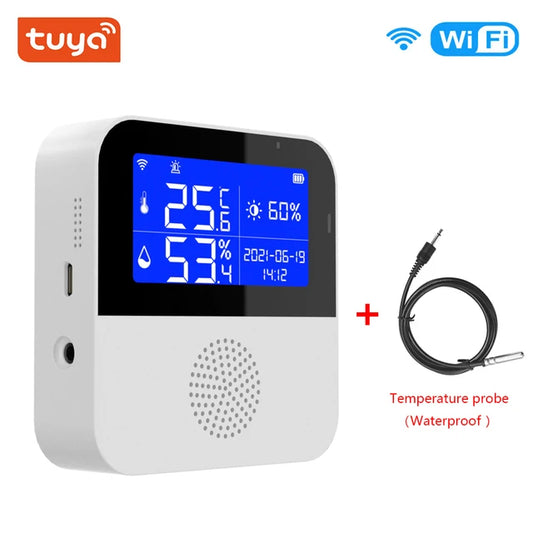 Tuya WiFi Temperature Humidity Sensor for Smart Home