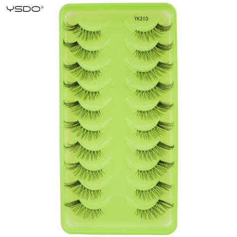 Natural Mink Half Eye Lashes - 5/10/14/20 Pairs