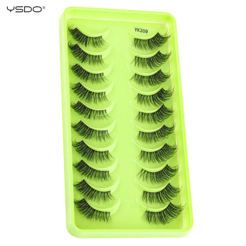 Natural Mink Half Eye Lashes - 5/10/14/20 Pairs