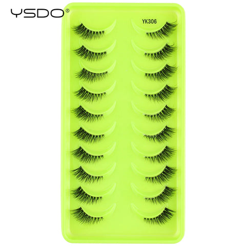 Natural Mink Half Eye Lashes - 5/10/14/20 Pairs