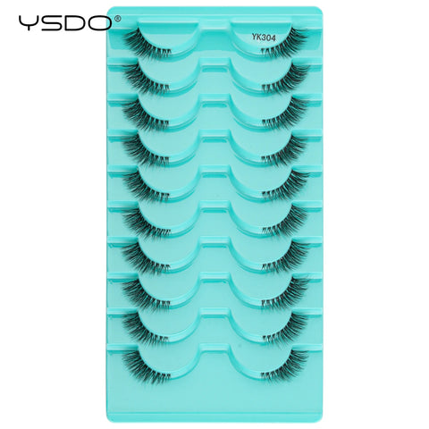 Natural Mink Half Eye Lashes - 5/10/14/20 Pairs