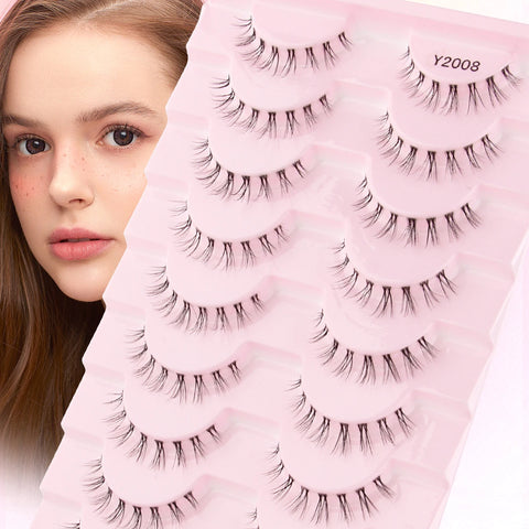 YSDO Natura Cat Eye Lashes - 3/10 Pairs Faux Mink Eyelashes