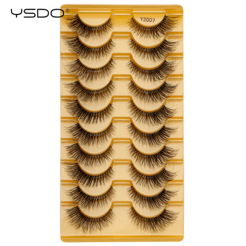 YSDO Cat Eye Lashes - 3D Mink Reusable Eyelashes