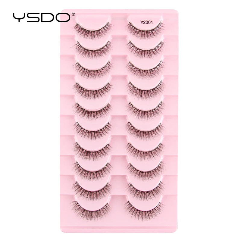 YSDO Cat Eye Lashes - 3D Mink Reusable Eyelashes