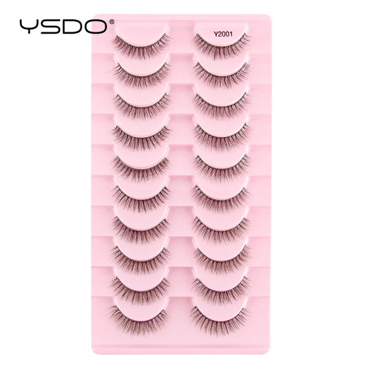 YSDO Cat Eye Lashes - 3D Mink Reusable Eyelashes