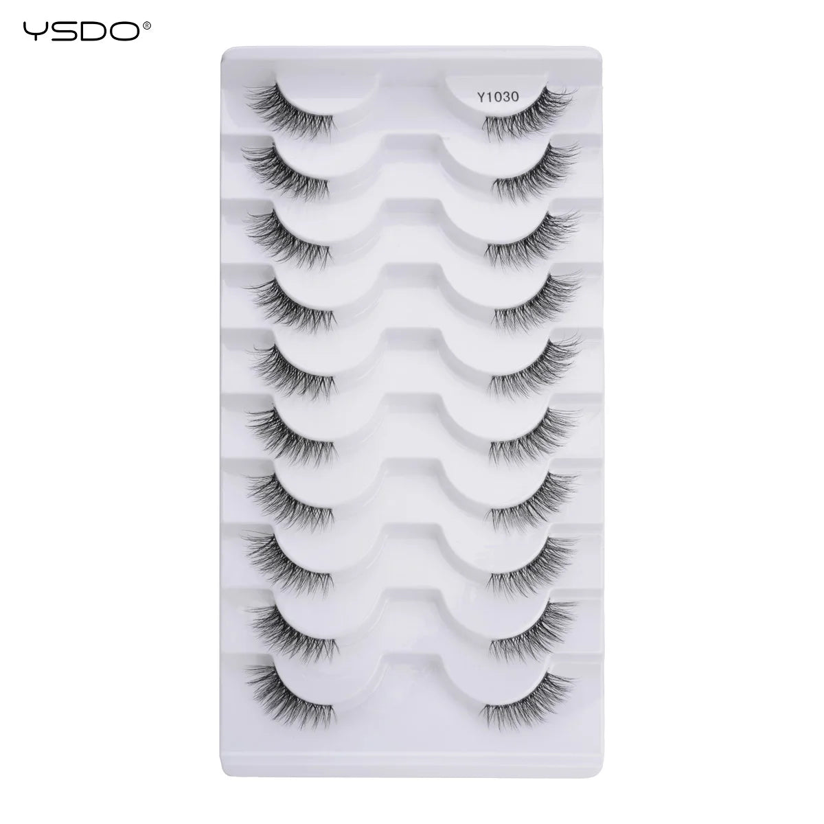 YSDO Natura Cat Eye Lashes - 3/10 Pairs Faux Mink Eyelashes