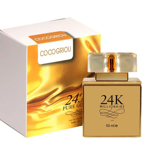 24K Gold Women's Perfume - Lasting Fragrance 50ML - Exclusive to Southeast Asia