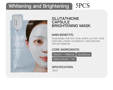 Hyaluronic Acid Ceramide Glutathione Facial Mask Capsules