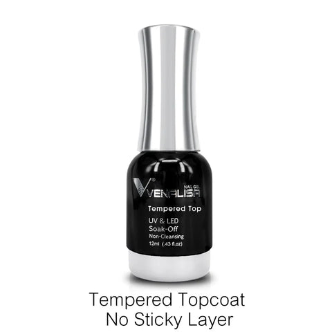 Venalisa Tempered Top Coat Nagellak Gel - 111 Kleuren 