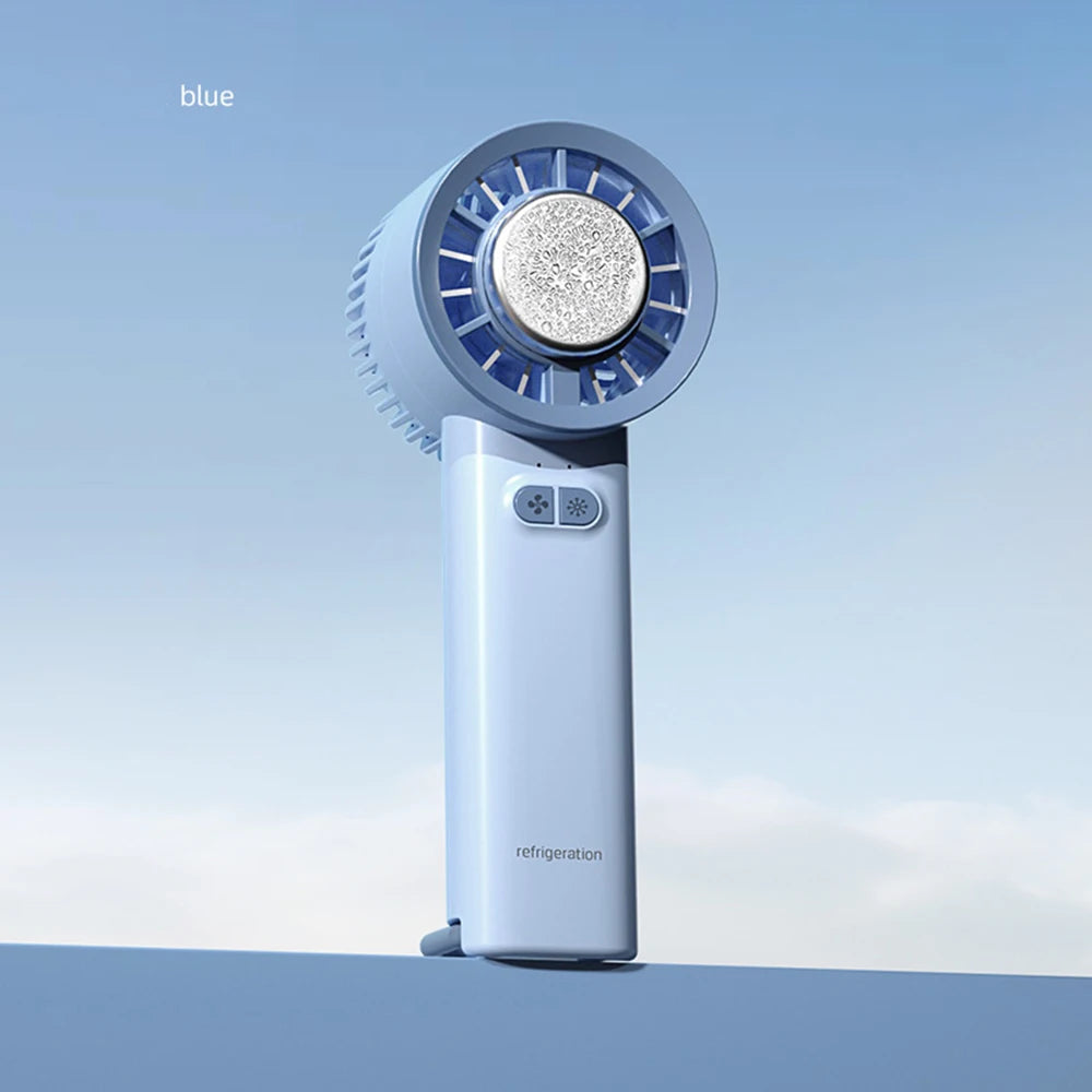 Portable Mini Hand Fan - USB Rechargeable Outdoor Cooling Device
