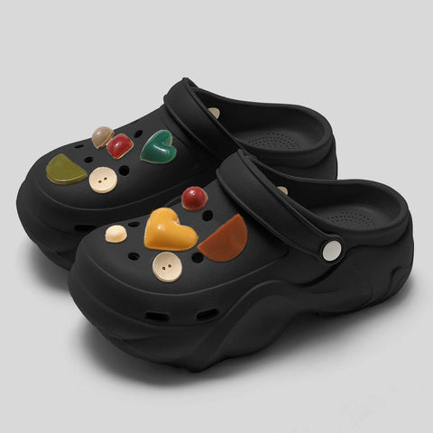 Dikke sandalen voor dames - Luxe outdoorklompen
