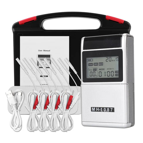 EMS TENS Unit Machine - Electric Muscle Therapy Stimulator for Pain Relief