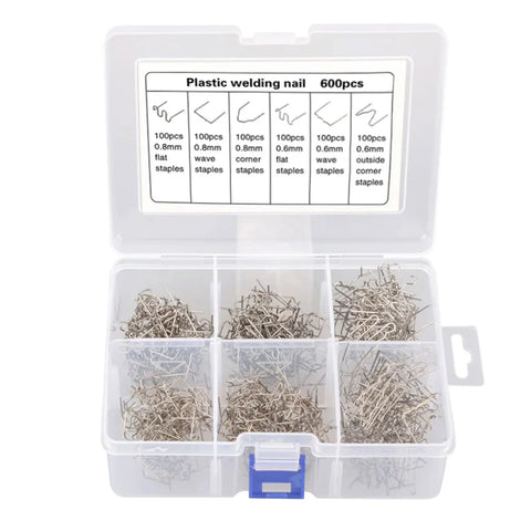 Plastic Welder Machine Repair Kit - 2 in 1 Hot Stapler for Car Bumpers and More