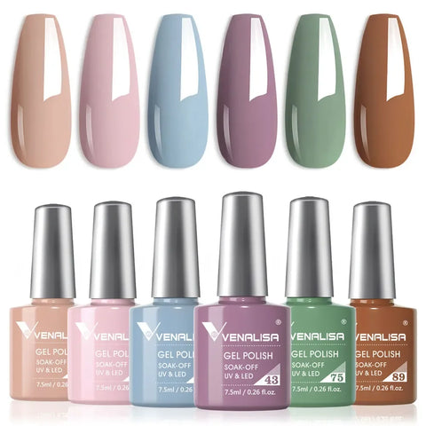Venalisa VIP5 HEMA FREE Jelly Pink Nude Collection Nail Gel Polish