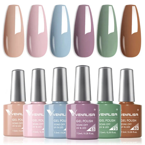 Venalisa HEMA GRATIS Nagelgellak Glitter - French Nail Jelly Pink Nude Collectie