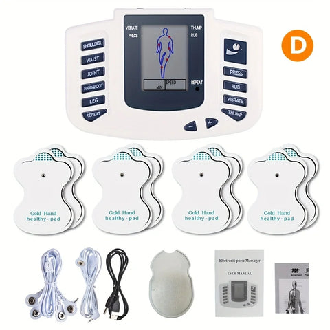 Full Body TENS Muscle Electro Stimulator | EMS Acupuncture Therapy Massage Apparatus