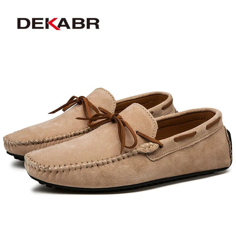 DEKABR Lässige Herrenschuhe aus echtem Leder 