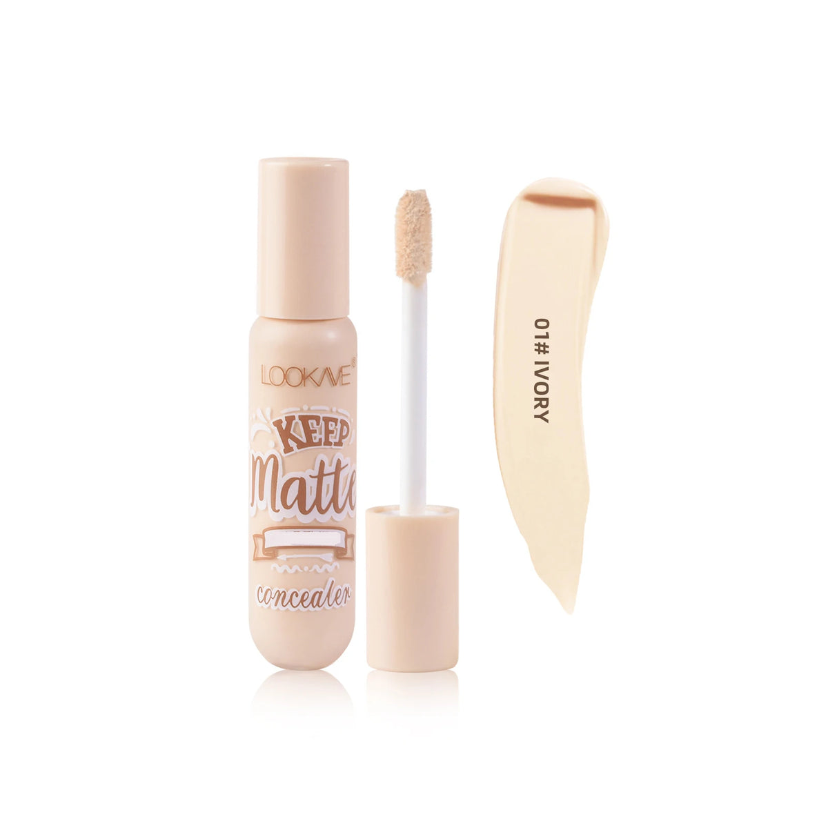 Liquid Concealer Stick Foundation Cream - 6 Colors for Moisturizing Full Coverage