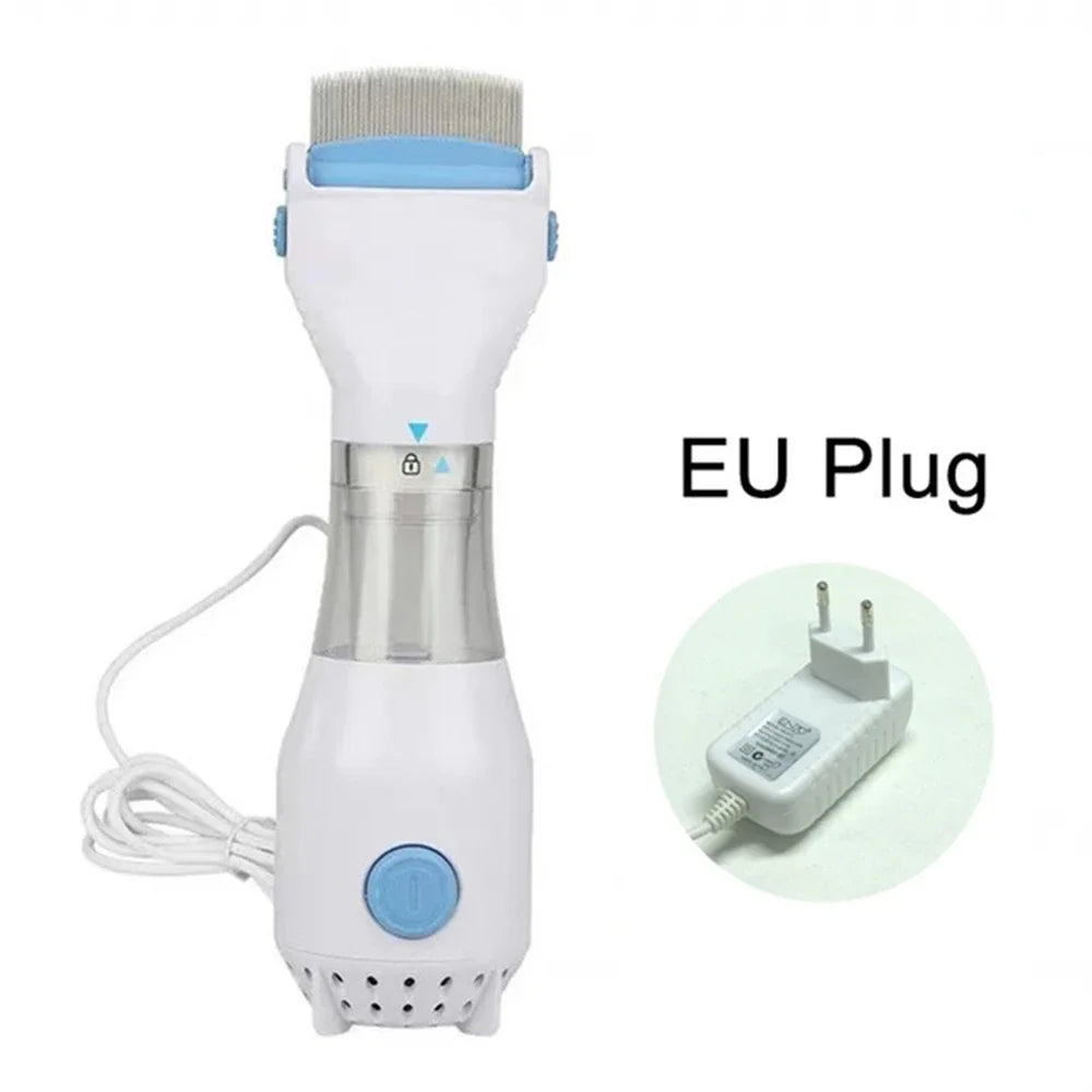 Lice Grabber Multifunctional Electric Flea Comb for Pets - Dog & Cat Hair Cleaner