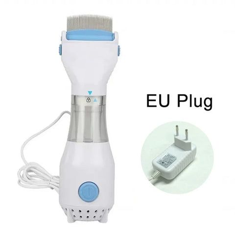 Lice Grabber Multifunctional Electric Flea Comb for Pets - Dog & Cat Hair Cleaner