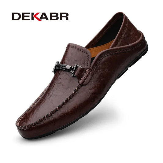 DEKABR Luxus-Loafer für Herren – Lässige Sommer-Mokassins 