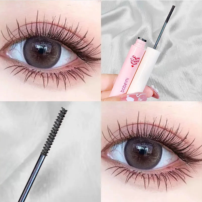 Ultra-Fine Brush Mascara – Lengthening Waterproof Formula for Lush Eyelashes