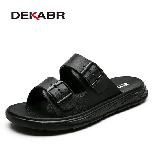 DEKABR Leichte Hausschuhe für Herren – modische Flip-Flops 