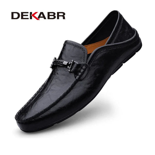 DEKABR Luxus-Loafer für Herren – Lässige Sommer-Mokassins 