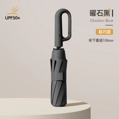 Extra Large Reinforced Umbrella - Wind and Rain Resistant, UV Blocking, Fully Automatic Parasol